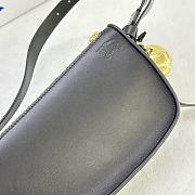 Burberry Sling Shield Bag Black Size 26x5x13CM - 2