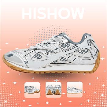 Bottega Veneta Orbit Silver White 741357V2X401425