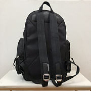 Burberry Vintage Check Panel Nevis Black Backpack 30x20x49CM - 2