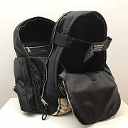 Burberry Vintage Check Panel Nevis Beige Backpack 30x20x49CM - 4