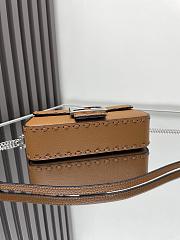 Fendi Baguette Mini Cuoio Romano Brown 20x5x13cm - 2