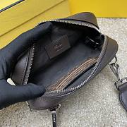 Fendi Brown Zucca Canvas Size 19x4x11cm - 5