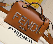 Fendi By The Way Medium Brown Bag Size 27x18CM - 2