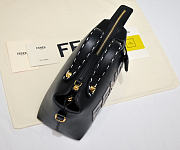 Fendi By The Way Medium Black Bag Size 27x18CM - 4
