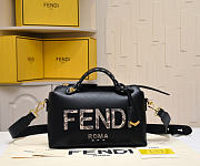 Fendi By The Way Medium Black Bag Size 27x18CM - 3