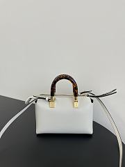 Fendi By The Way Mini  Leather White Size 20x9x12cm - 4