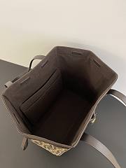 Fendi Origami Medium Brown Bag Size 27x16x27cm - 4