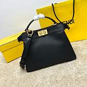 Fendi Peekaboo ISeeU Black Bag Size 27x11x21CM - 1