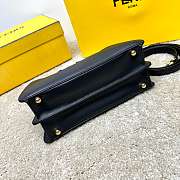 Fendi Peekaboo ISeeU Black Bag Size 27x11x21CM - 6