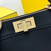Fendi Peekaboo ISeeU Black Bag Size 27x11x21CM - 3