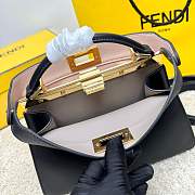 Fendi Peekaboo ISeeU Black Bag Size 27x11x21CM - 2