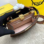 Fendi Peekaboo ISeeU Brown Bag Size 27x11x21CM - 3