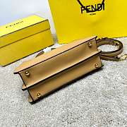 Fendi Peekaboo ISeeU Beige Bag Size 27x11x21CM - 2