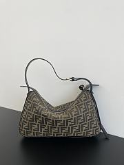 Fendi Simply Brown FF Jacquard Size 34x4x20CM - 2