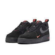 Nike Air Force 1 07 LV8 Reflective Swoosh Black Crimson DZ4514-001 - 4