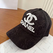 Chanel Diamond Top Baseball Cap 00241-01 - 3