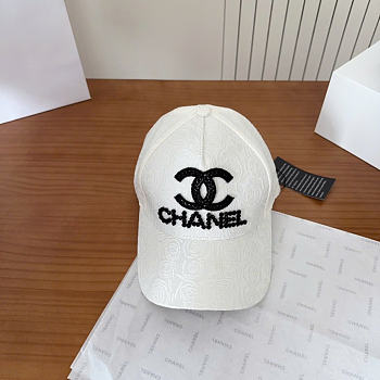 Chanel Diamond Top Baseball Cap 00241-02