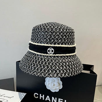 Chanel New Straw Hat 57cm