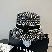 Chanel New Straw Hat 57cm - 6