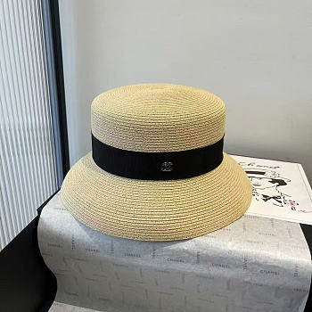 Chanel New Straw Hat Ladylike Style