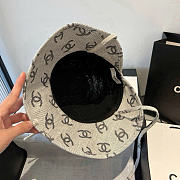 Chanel Straw Black Hat - 3