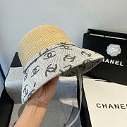 Chanel Straw Beige Hat - 6