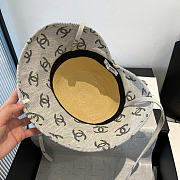 Chanel Straw Beige Hat - 3