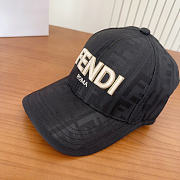 Fendi Classic FF Baseball Cap 00251-01 - 4