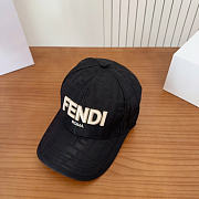Fendi Classic FF Baseball Cap 00251-01 - 5