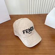 Fendi Classic FF Baseball Cap 00251-02 - 5