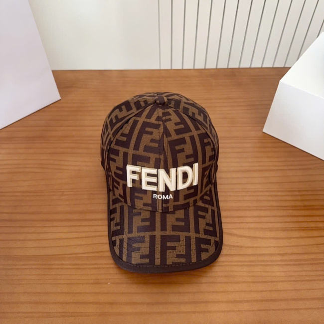 Fendi Classic FF Baseball Cap 00251-03 - 1
