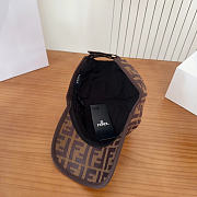 Fendi Classic FF Baseball Cap 00251-03 - 5