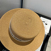Miu Miu New Straw Hat Flat Top - 2