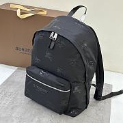 Burberry Black Equestrian Knight Size 30x15x42CM - 5