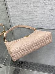 Dior 30 Montaigne Cigale Bag Pink Size 24x14x6CM - 2
