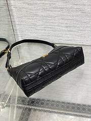 Dior 30 Montaigne Cigale Bag Black Size 24x14x6CM - 6