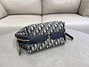 Dior D-Journey Blue Dior Oblique Jacquard Size 25x14x4CM - 6