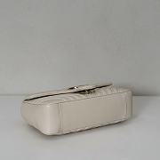Gucci GG Marmont Shoulder White Bag 26x15x7CM - 5