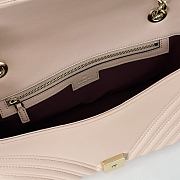 Gucci GG Marmont Shoulder Pink Bag 26x15x7CM - 2