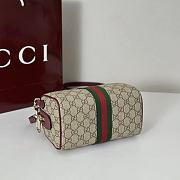 Gucci Ophidia Boston Bag in Beige 21x13x11CM - 3