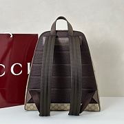 Gucci Ophidia Medium Beige Backpack 36x41x18CM - 4