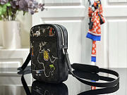 LV DANUBE SLIM PM M51460 Size 16x21x4.5cm - 5