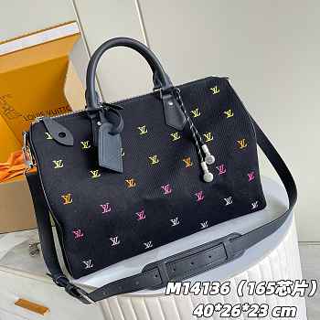 LV Speedy 40 Bandoulière Gradient Orange Size 40x26x23cm