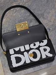 Miss Dior Flap Black Bag Size 22x11x6CM - 6