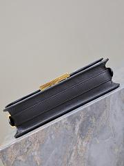 Miss Dior Flap Black Bag Size 22x11x6CM - 5