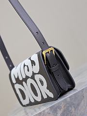 Miss Dior Flap Black Bag Size 22x11x6CM - 3