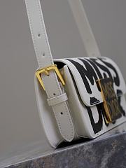Miss Dior Flap White Bag Size 22x11x6CM - 4