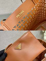 Prada Panier Leather Brown Bag Size 32x29CM - 6