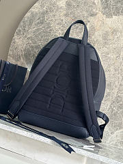 Dior And Hylton Nel Bifold Navy Blue Backpack 32x43x19cm - 5