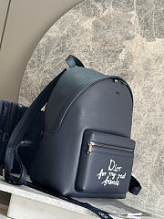 Dior And Hylton Nel Bifold Navy Blue Backpack 32x43x19cm - 6